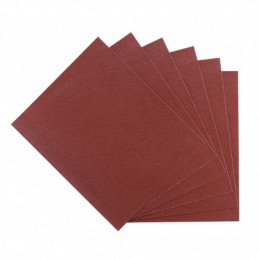 6 HOJAS PAPEL LIJA...
