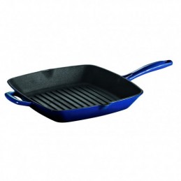 ASADOR HIERRO FUND.AZUL 27 CM.