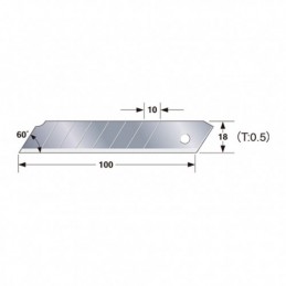 CUCHILLA LCB-50 50 UDS....
