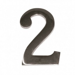 NUMERO NIQUEL MATE 10 CM N...